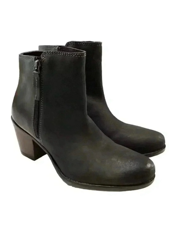 Roan by Bed Stue Shoes - Roan By Bed Stu Boots Womens 11 Gray Lina Leather Double Zip Distressed NEW